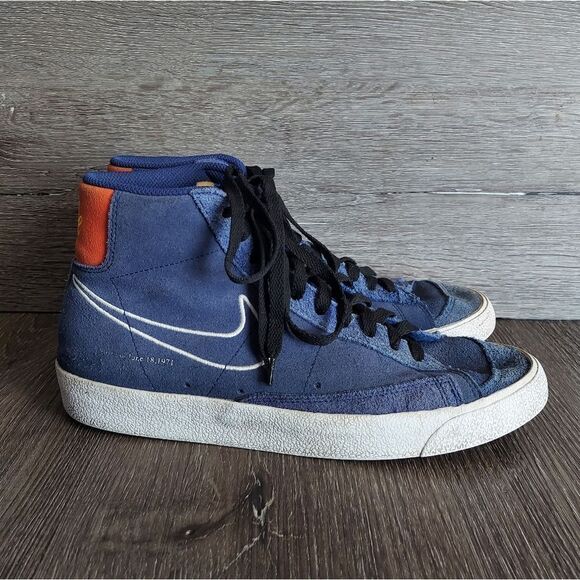 Nike Blazer Mid 77 First Use Deep Royal Blue Size 9 - Picture 1 of 13